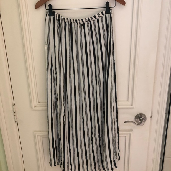 Billabong Striped Casual Beach Maxi Skirt - Picture 5 of 8